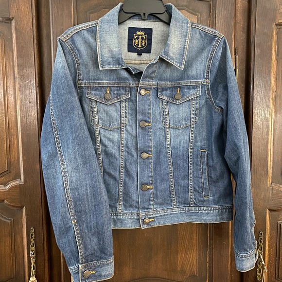 Talbots Jackets & Blazers - Talbots denim jacket 14P like new color may be a smidge darker than in photos.